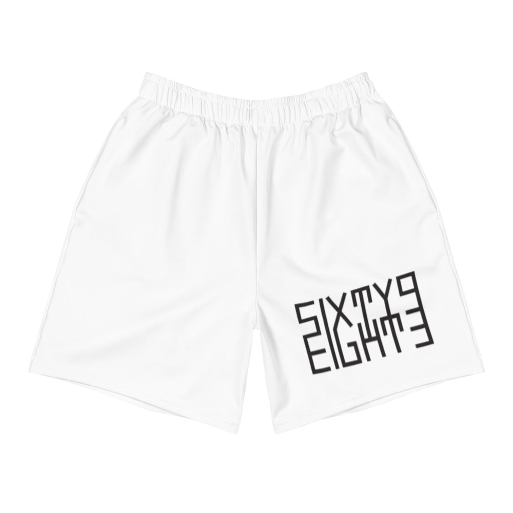 Sixty Eight 93 Logo Black & White Men's Shorts