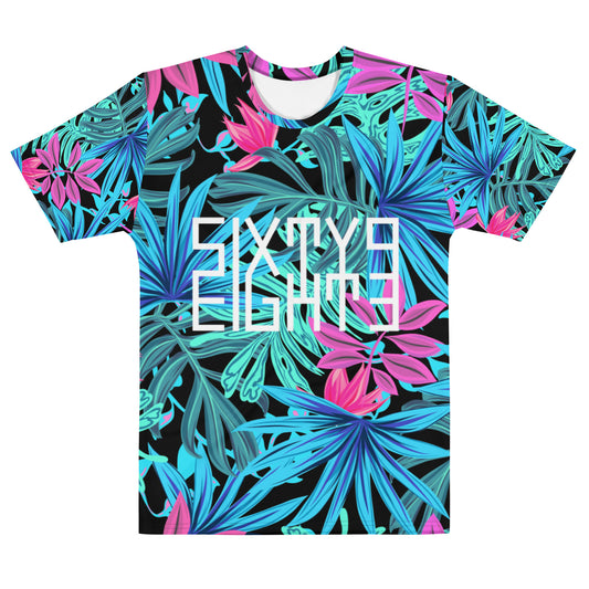 Sixty Eight 93 Logo White Tropical 1.0 Tee