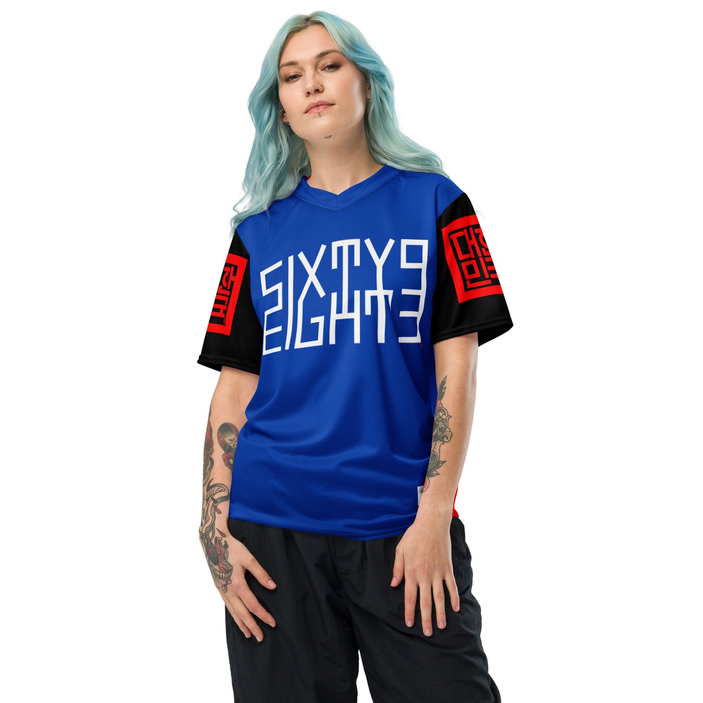 Sixty Eight 93 Logo White South Korea Unisex Jersey