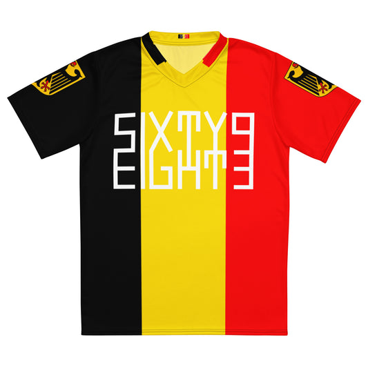 Sixty Eight 93 Logo White Germany Unisex Jersey