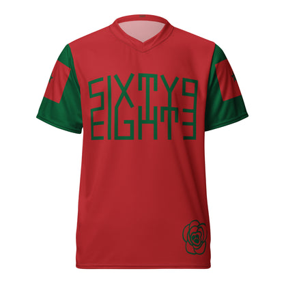 Sixty Eight 93 Logo Green Morocco Unisex Jersey
