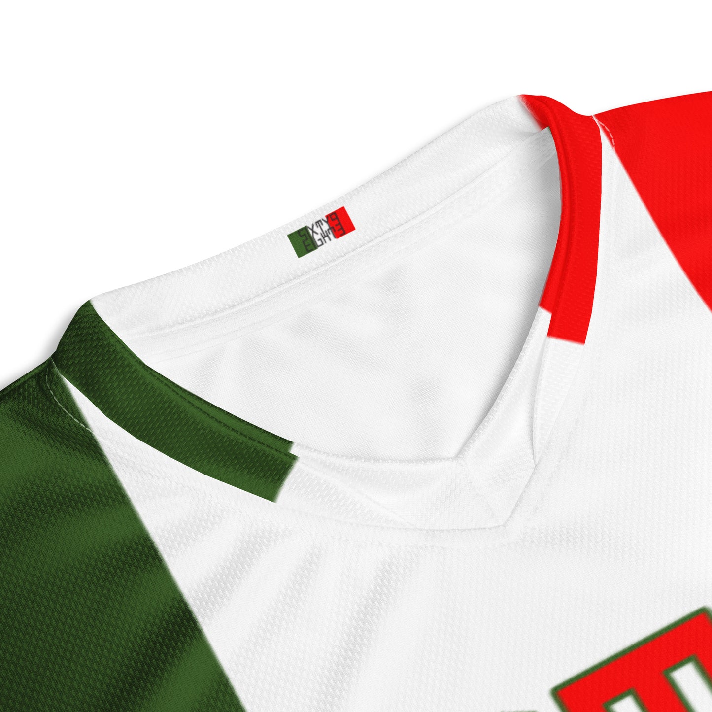 Sixty Eight 93 Logo Red & Green Mexico Unisex Jersey