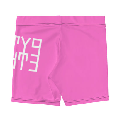 Sixty Eight 93 Logo White & Pink Women's Shorts