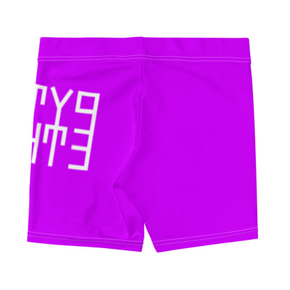 Sixty Eight 93 Logo White & Purple Women's Shorts
