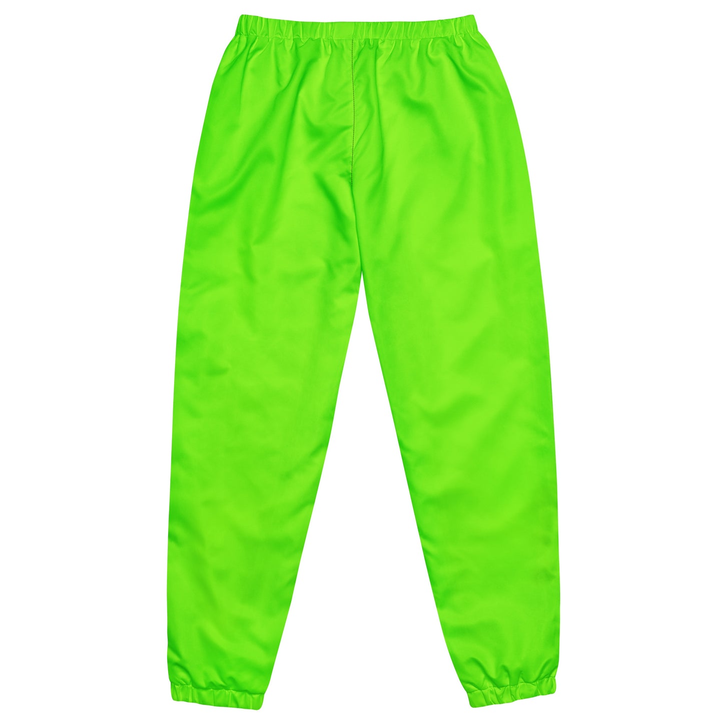 Sixty Eight 93 Logo White & Lime Green Track Pants
