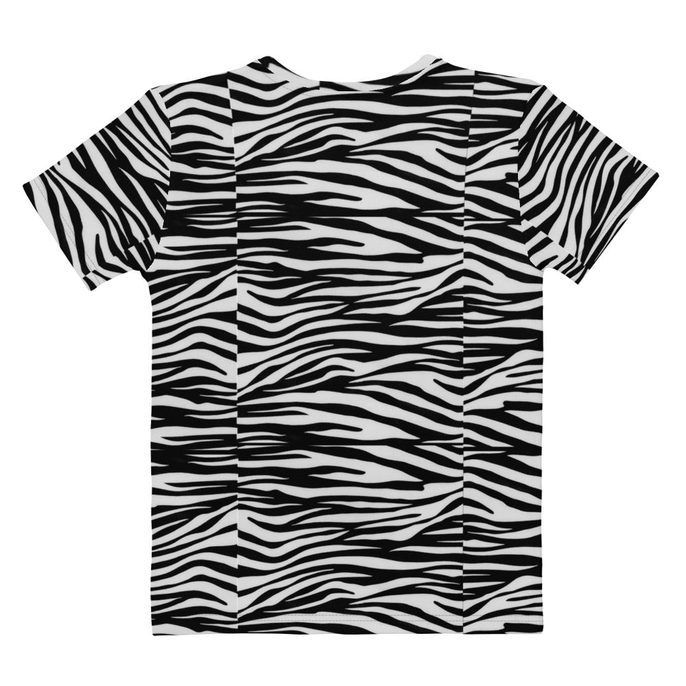 Sixty Eight 93 Logo Black & White OG Zebra Tee