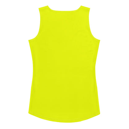 Sixty Eight 93 Logo White & Yellow Women's AOP Tank Top