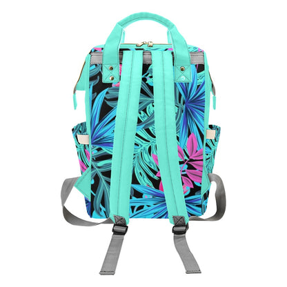 Sixty Eight 93 Logo White Tropical 1.0 Multi-Function BackPack