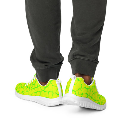 Sixty Eight 93 Logo Lime Green & White Boa Lemonade Lime Men's Athletic Shoes
