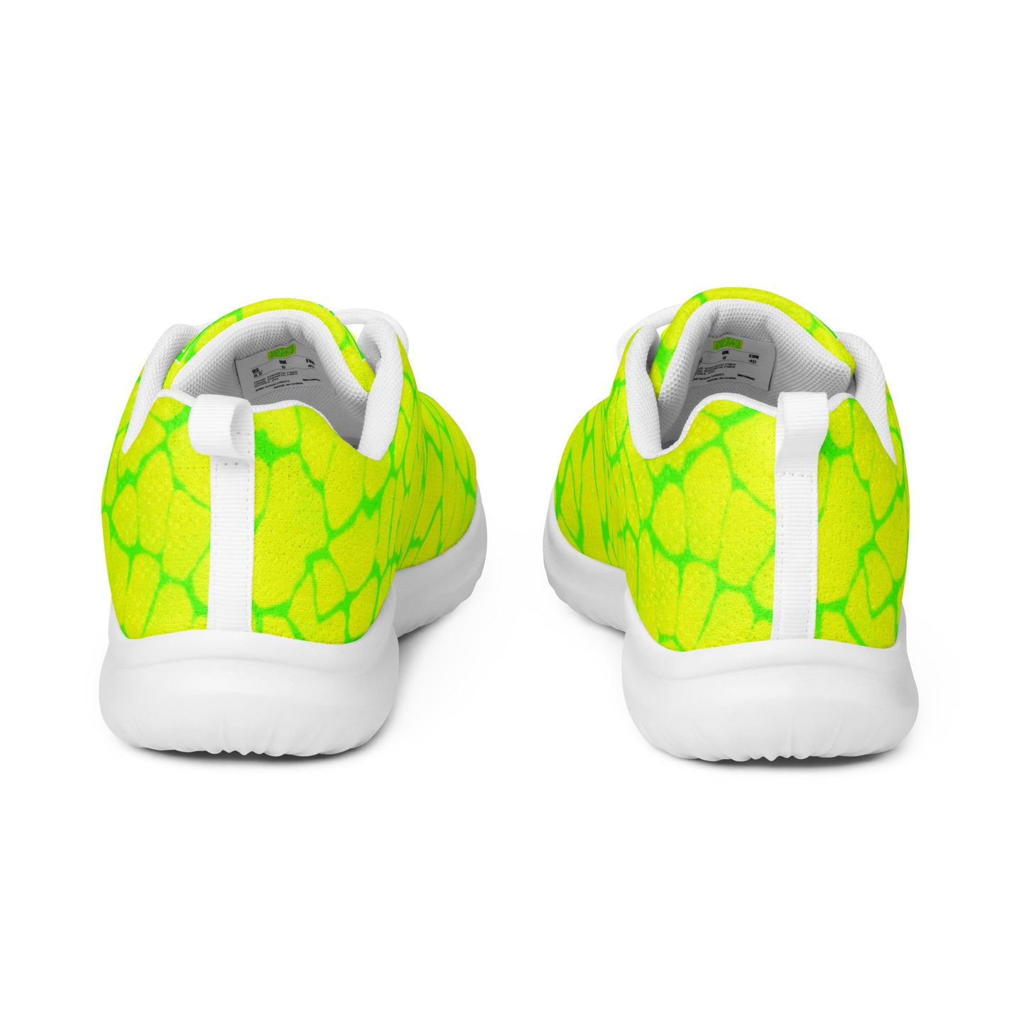 Sixty Eight 93 Logo Lime Green & White Boa Lemonade Lime Men's Athletic Shoes