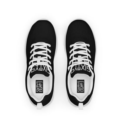 Sixty Eight 93 Logo White Black Men’s Athletic Shoes