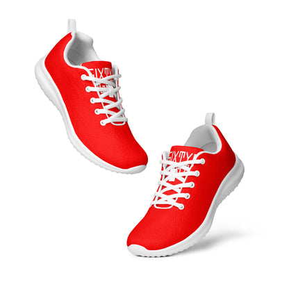 Sixty Eight 93 Logo White Red Men’s Athletic Shoes