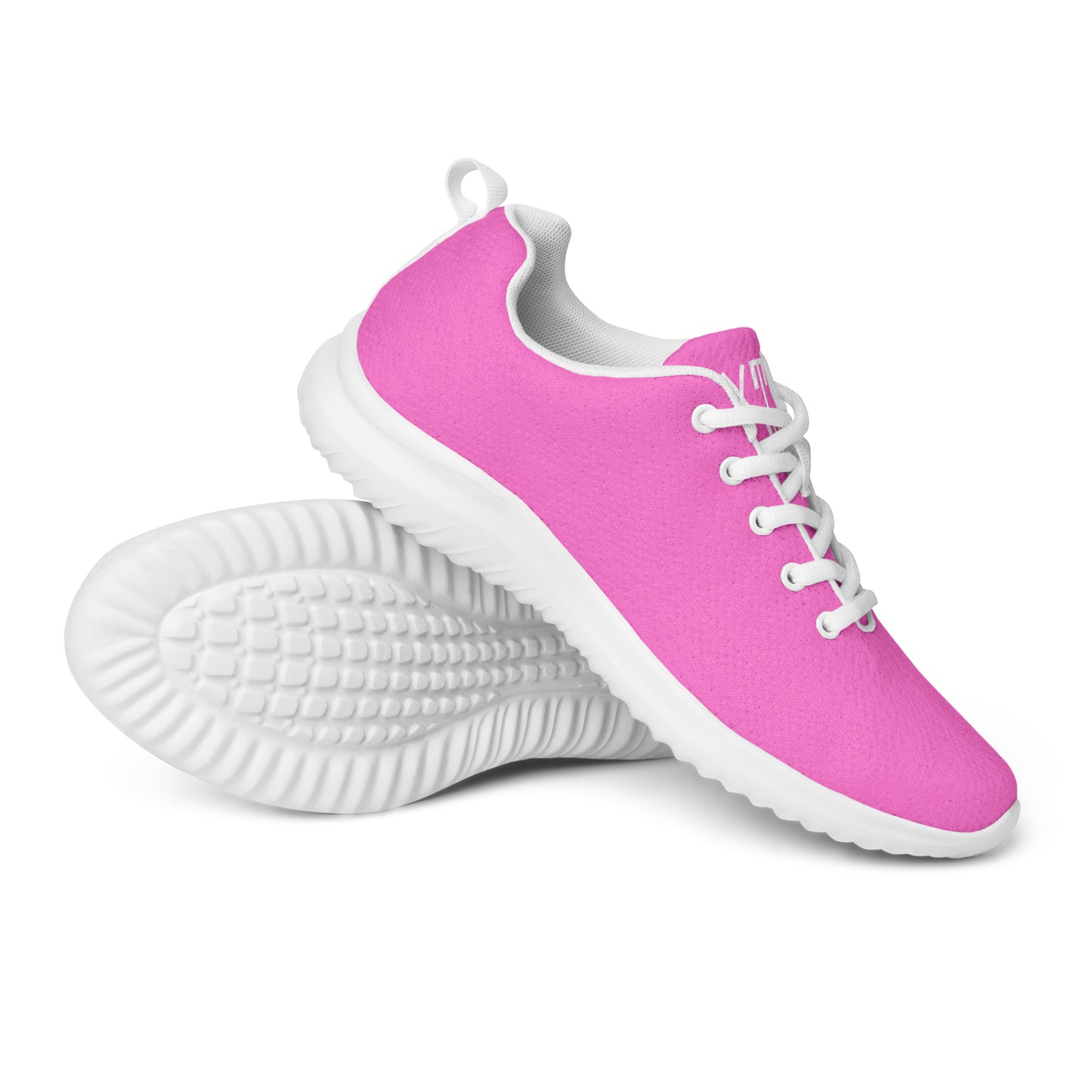 Sixty Eight 93 Logo White Pink Men’s Athletic Shoes