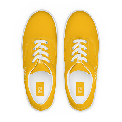 Sixty Eight 93 Logo White & Orange Men's Low Top Shoes