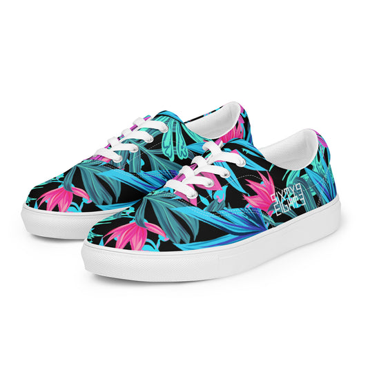 Sixty Eight 93 Logo White Tropical 1.0 Men's Low Top Shoes