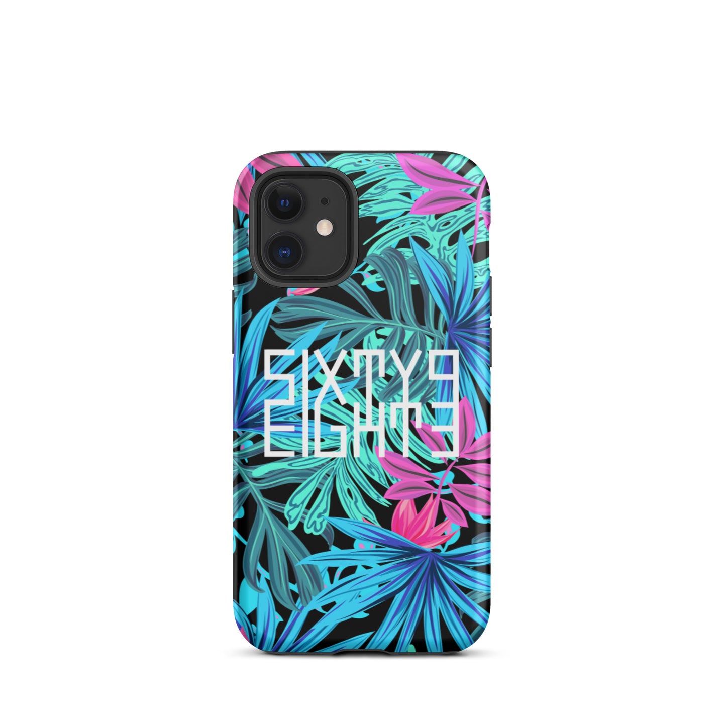 Sixty Eight 93 Logo White Tropical 1.0 Tough iPhone Case