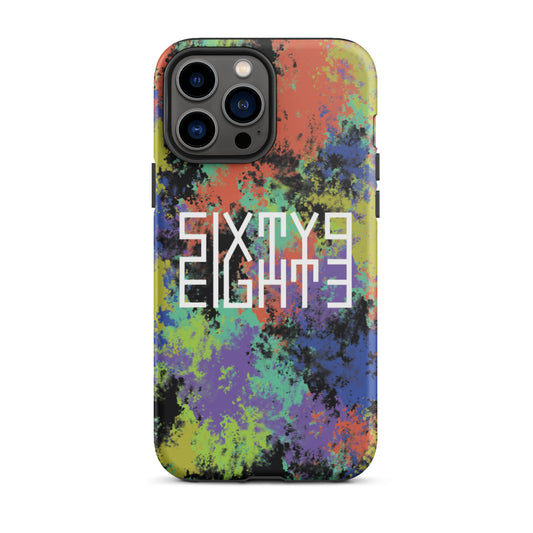 Sixty Eight 93 Logo White Fusion #1 Tough iPhone case