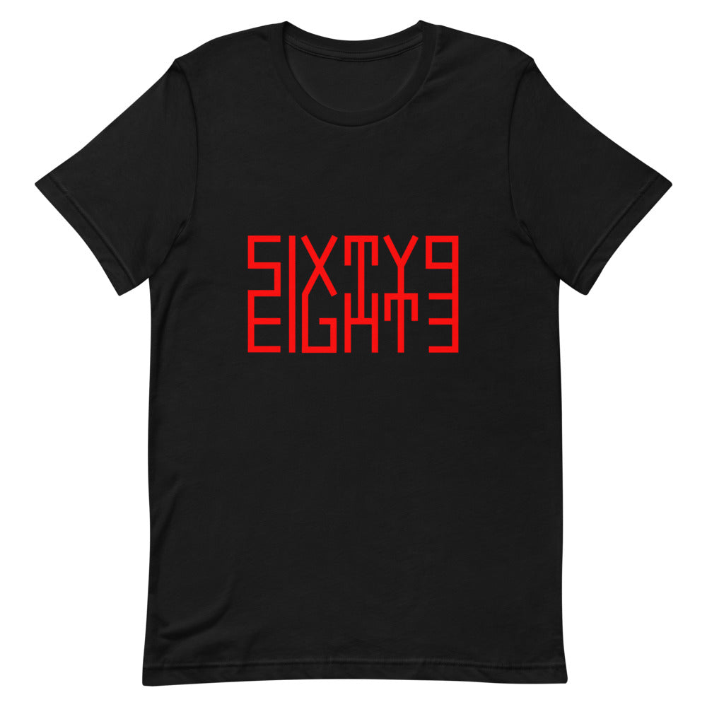 Sixty Eight 93 Logo Red Unisex T-Shirt