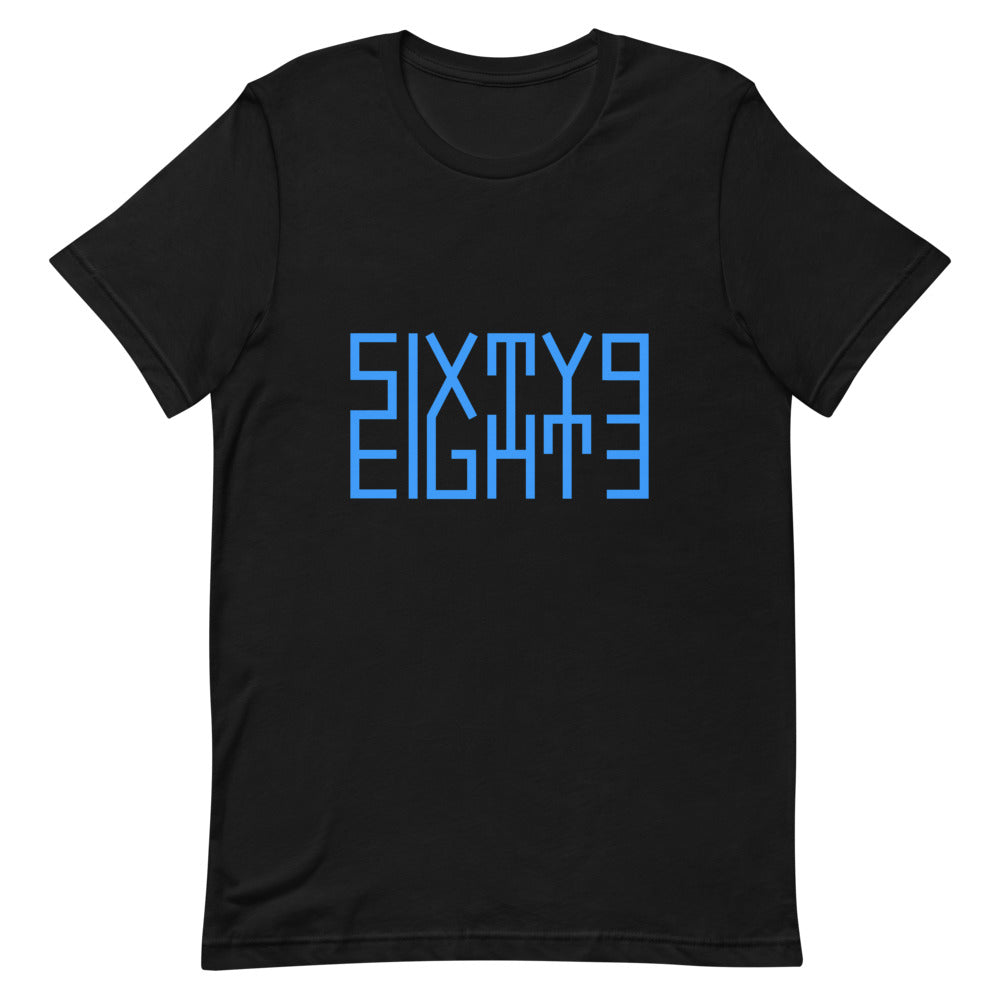 Sixty Eight 93 Logo Aqua Teal Unisex T-Shirt