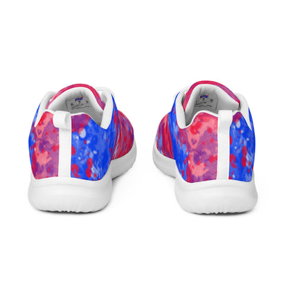 Sixty Eight 93 Logo White Crème Blue Strawberry Women’s Athletic Shoes