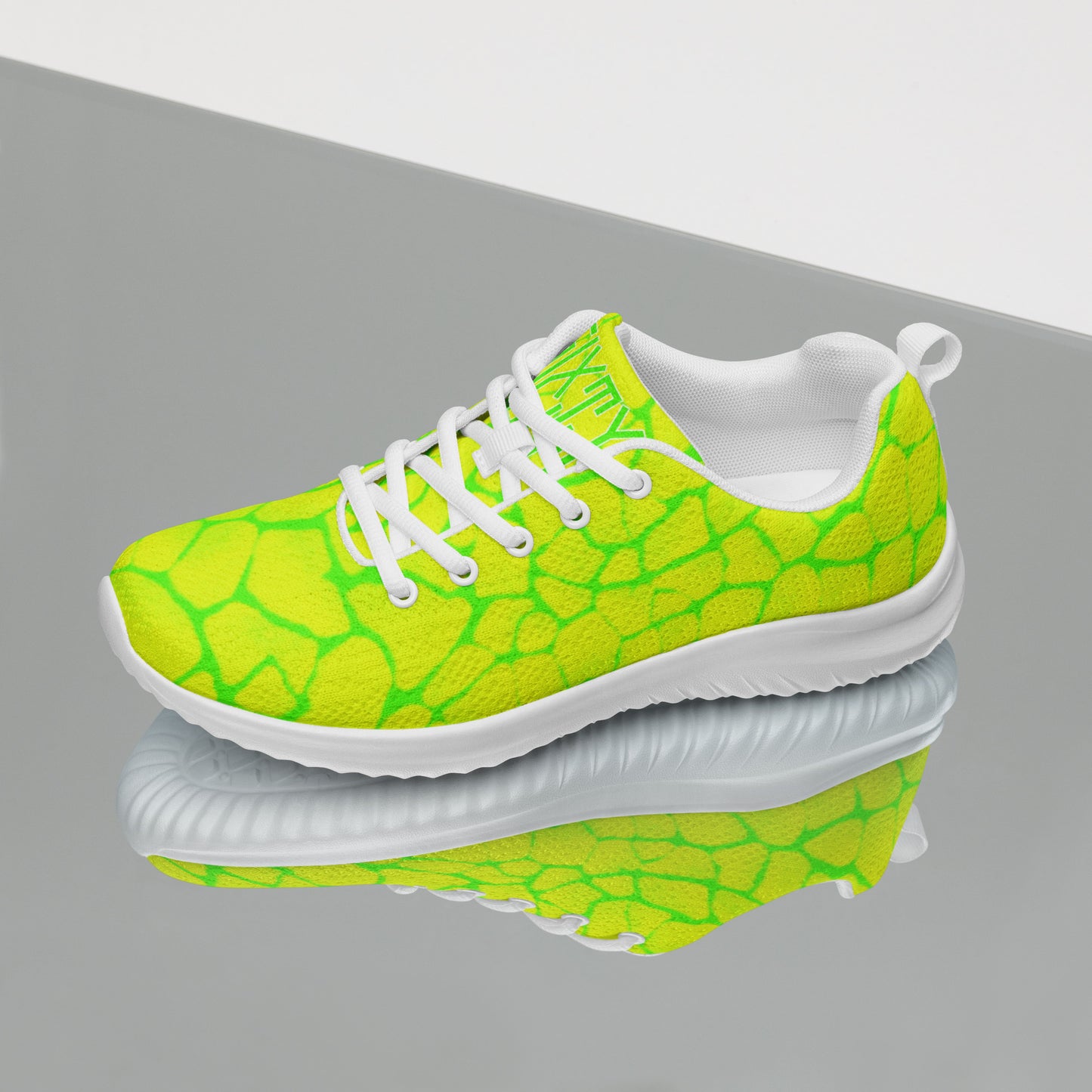 Sixty Eight 93 Logo Lime Green & White Boa Lemonade Lime Women’s Athletic Shoes