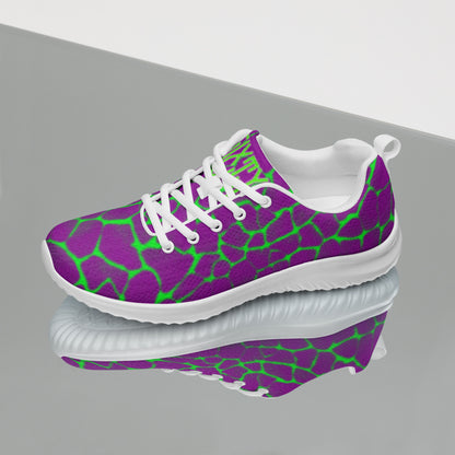 Sixty Eight 93 Lime Green & White Boa Purple Lime Women’s Athletic Shoes