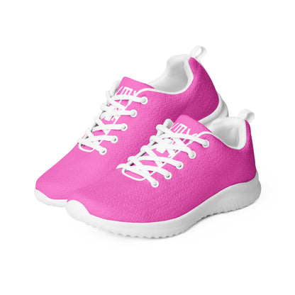 Sixty Eight 93 Logo White Pink Women’s Athletic Shoes
