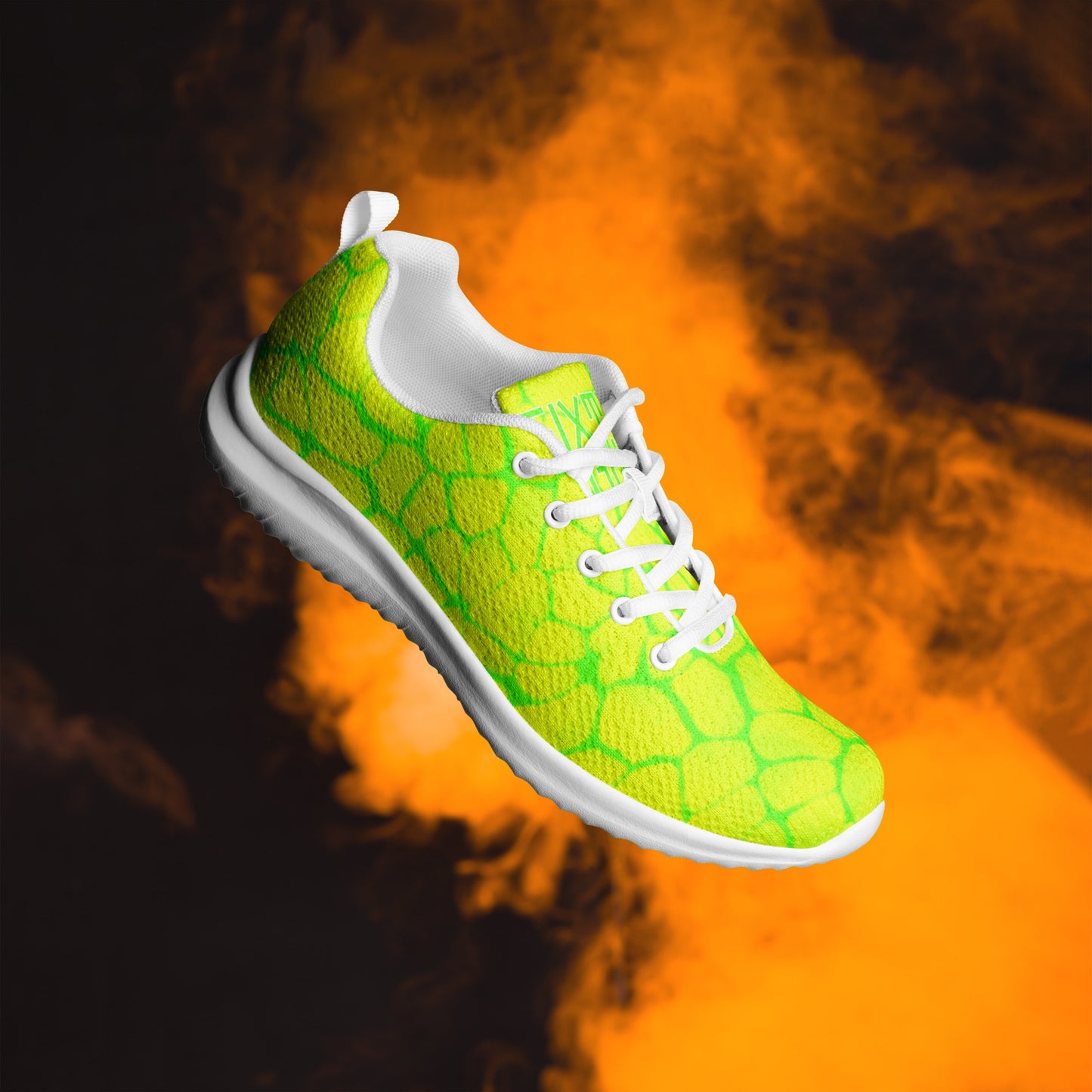 Sixty Eight 93 Logo Lime Green & White Boa Lemonade Lime Women’s Athletic Shoes