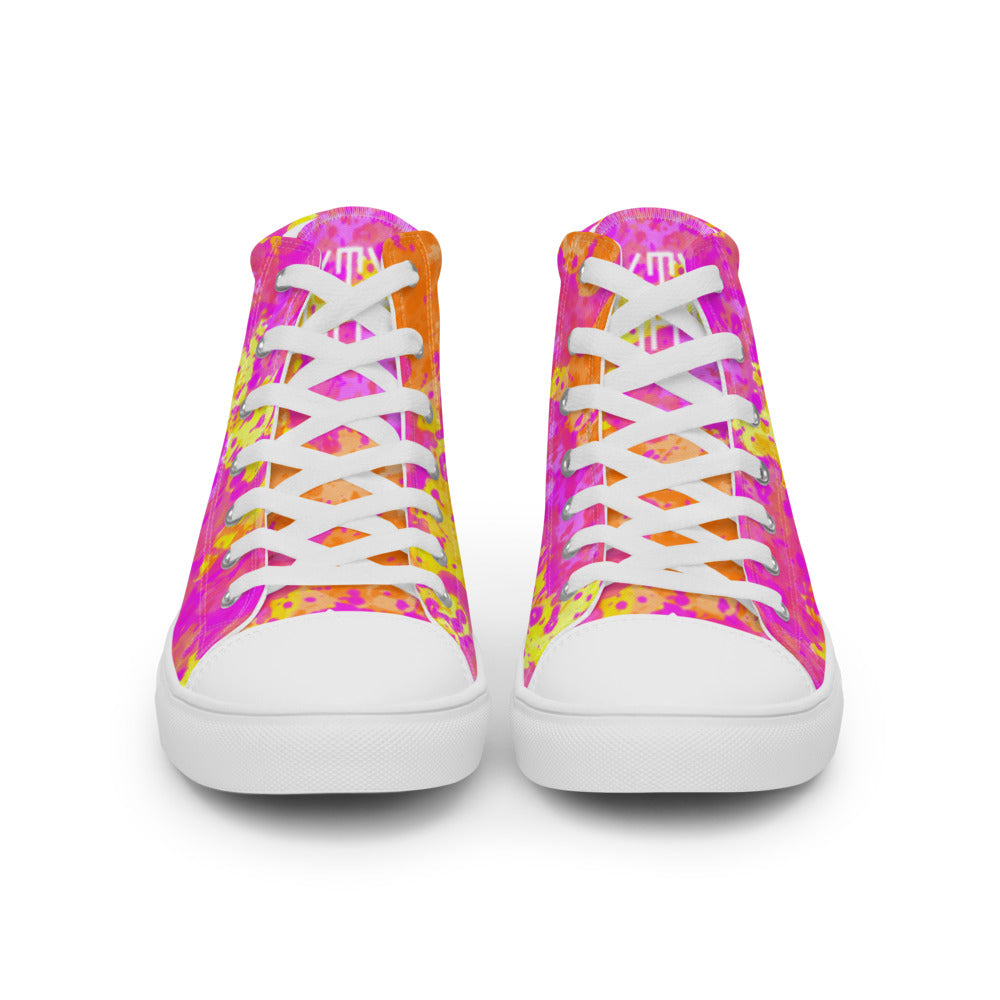 Sixty Eight 93 Logo White POY Women's High Top Shoes