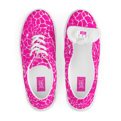 Sixty Eight 93 Logo White Boa Fuchsia Crème Women's Low Top Shoes