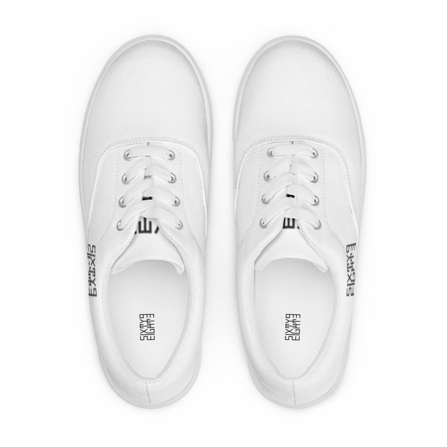 Sixty Eight 93 Logo Black & White Women's Low Top Shoes