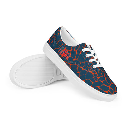 Sixty Eight 93 Logo Red & White Boa Royal Blue & Red Women's Low Top Shoes