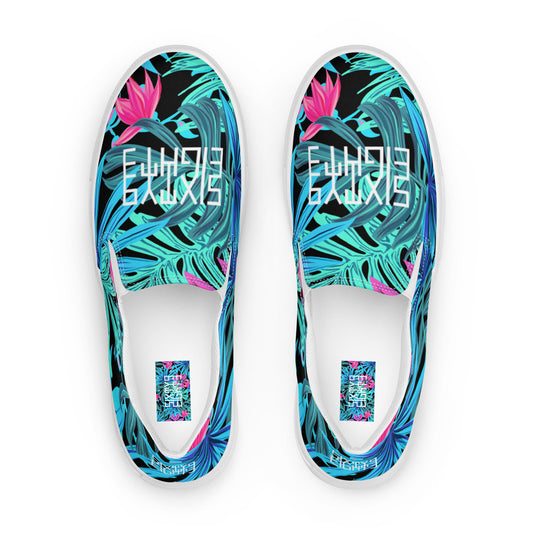 Sixty Eight 93 Logo White Tropical 1.0 Women's Slip On Shoes