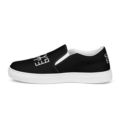 Sixty Eight 93 Logo White & Black Women’s Slip On Shoes